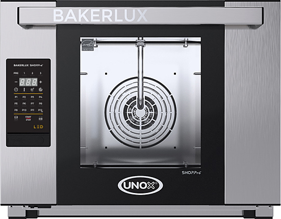Печь конвекционная UNOX XEFT-04HS-ELDV без сливного отверстия - профессиональное оборудование